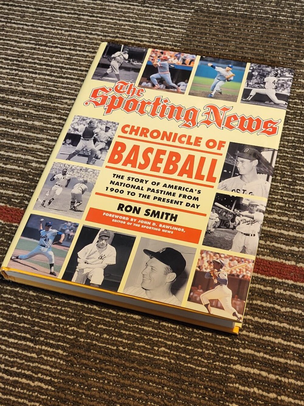 The Sporting News Chronicle of Baseball - Coffee Table Hardcover book
